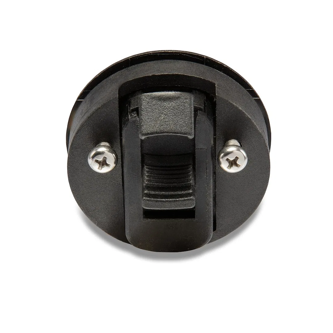 3227BC – WHITECAP IND Drawer Latch, Non Locking Latch Black Nylon Single - view 3